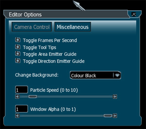 Miscellaneous panel