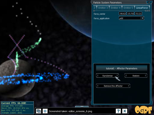 LinearForce Affector